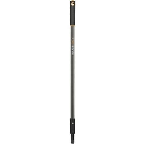 Fiskars QuikFit 1000664 - Manico M per attrezzi da giardino 84 cm alluminio nero/arancione
