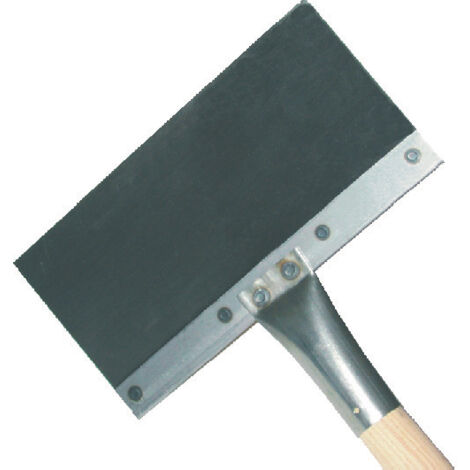 Fiskars – Racloir de coffreur acier bleui 30cm – Manche ergonomique 110cm – Finition soignée pour béton et coffrages – Outil professionnel