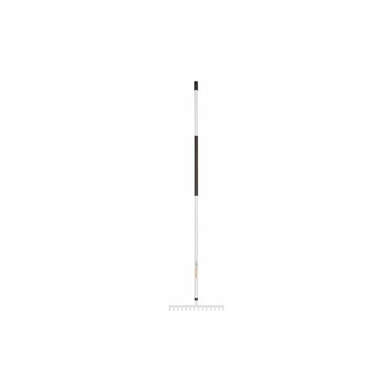 

Rastrillo de 14 púas, Ancho: 36 cm, púas de acero templado/Mango de aluminio, Negro/Blanco, 1019608 - Fiskars