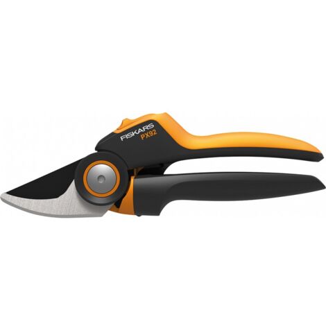 Fiskars – Sécateur à main Bypass PowerGear X – Lame en acier haute qualité – Capacité de coupe jusqu'à Ø 20 mm – Conception ergonomique
