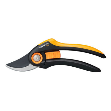 Fiskars – Sécateur à main lame franche en acier inoxydable – Poignée ergonomique FiberComp – Coupe jusqu'à 2,4 cm – 1057167