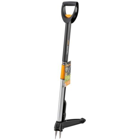 Fiskars Smartfit Telescopic Weed Puller black silver (1020125)