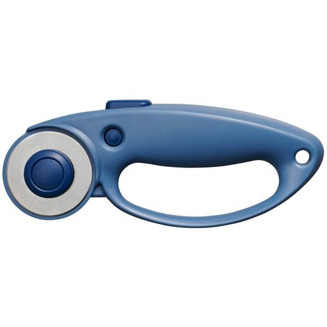 Fiskars Taglierino a Rotella, Impugnatura con Occhiello, Per Destrimani e Mancini, 45 mm, Mountain Haze (Blu), 1066465