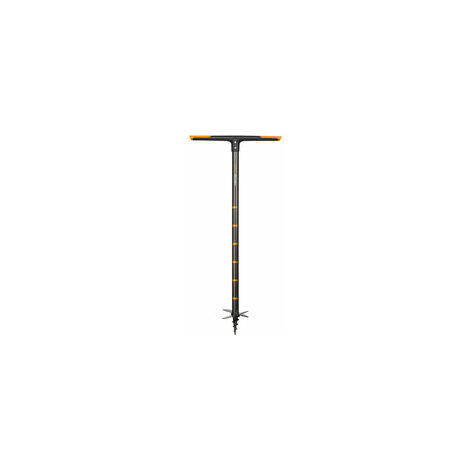 Fiskars Taladro manual graduado, Agujeros de hasta 20 cm de diámetro, Negro/Naranja, QuikDrill, Talla: l, 1000640