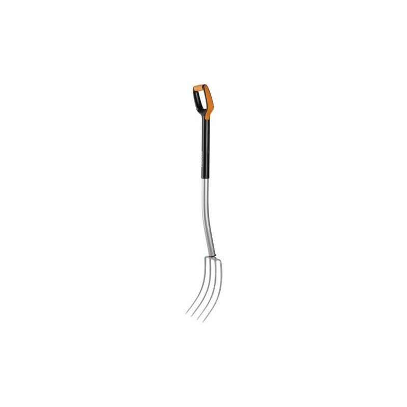 

Xact Horca grande para abono L, Con 4 púas, Longitud: 120 cm, púas de acero de calidad/Material sintético reforzado con mango de fibra de vidrio,