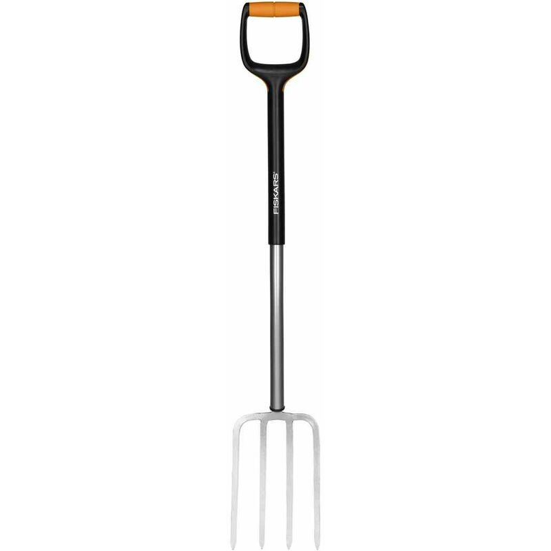 

Xact Horca mediana M, Con 4 púas, Longitud: 108 cm, púas de acero de calidad/Material sintético reforzado con mango de fibra de vidrio,