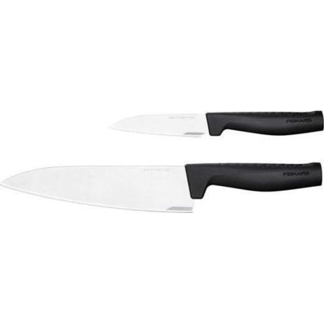 Fiskars Zestaw 2 noży Hard Edge noir lame acier inox