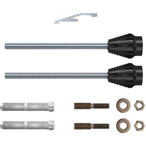 Fissaggio distanziato termicamente isolato fischer thermax m12-10 klima ø12 FISCHER