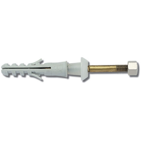 Fissaggio Ets/V Inox 4 Pz Tasselli Per Sanitari Vite Cromo