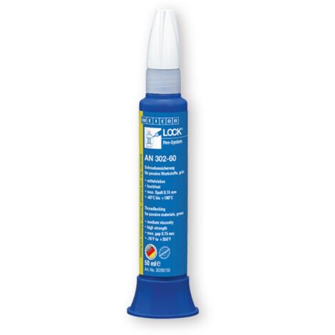 Fissaggio filettato WEICONLOCK® AN 302-60 50 ml hf.mv.verde Pen