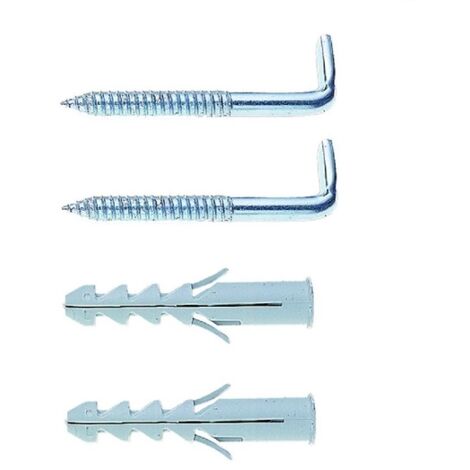 FISSAGGIO HABITAT PER SCALDABAGNO ø10 MM - L.80MM