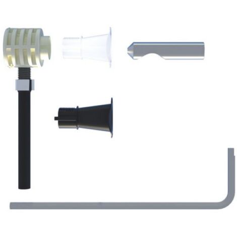 FISSAGGIO NASCOSTO PER WC BIDET SOSPESI CON ACCESSO DA SOTTO