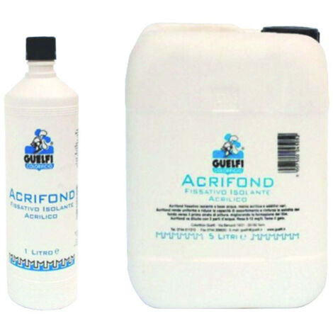 Fissativo acrilico isolante acrifond - Capacità: lt 5