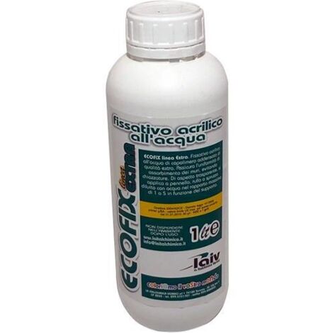 FISSATIVO """ECOFIX""" ACRILICO ALL'ACQUA 5LT V  LINEA EXTRA