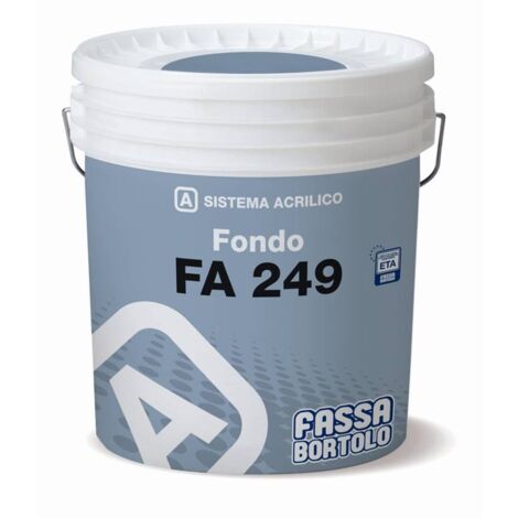 FISSATIVO FONDO ALL'ACQUA PER CICLI ACRILICI FA 249 LT. 16 FASSA BORTOLO