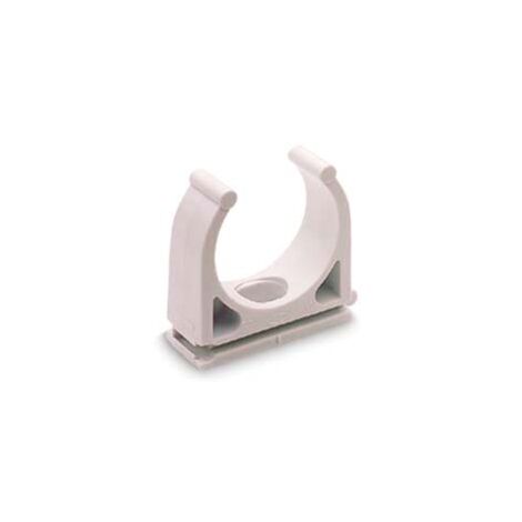 FISSATUBO A CLIPS APERTO PER TUBI FT- - ø mm.32 FT 32 - 50 pezzi FISCHER
