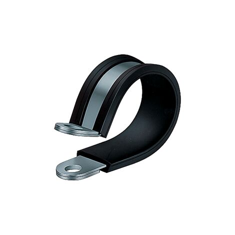 Fissatubo metallo AD10 Ø12 mm con vite M5 nero DKC5044-07N compatto