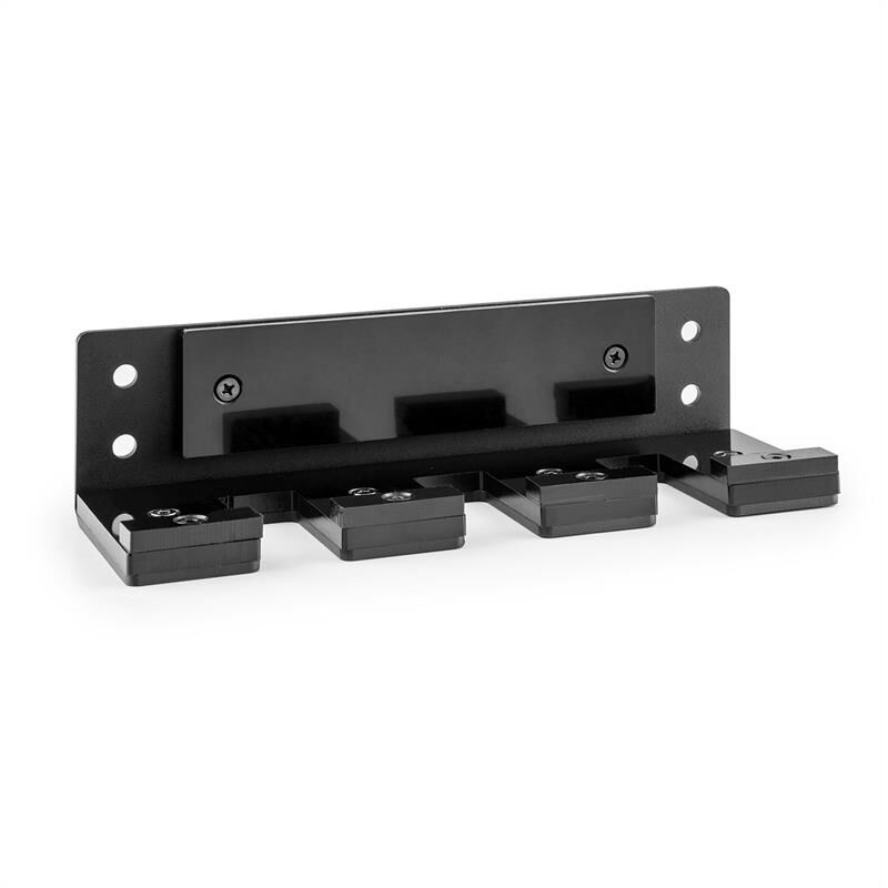 

FIT13sujeciones de pared para barras barhold 3 barras negro