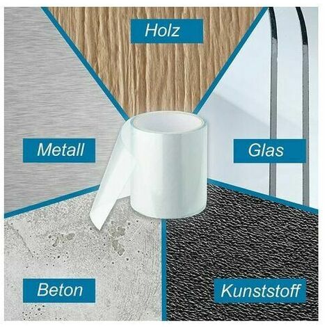 Fita adesiva subaquática, fita de vedação, fita de reparo para piscina, barraca, lona, calha, barco inflável, cola acrílica (10cm x 150cm, branca)
