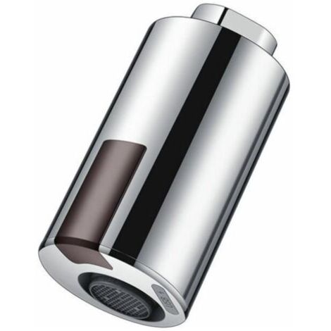 Fitags – Robinet automatique infrarouge – Économe en eau avec capteur de mouvement – Détection rapide 0,1s – Finition argent durable