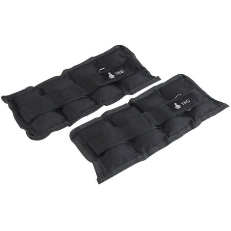 FITPADDY AKWW2X1BK poids pour poignets 2 kg Noir