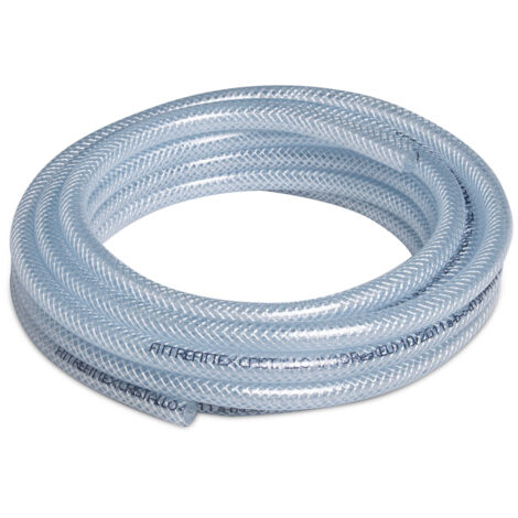 FITT REFITTEX CRISTALLO Tubo 15x23 mm 5 m, Certificato per Passaggio Acqua e Liquidi Alimentari in Pressione, Tenore Alcolico fino a 50% vol