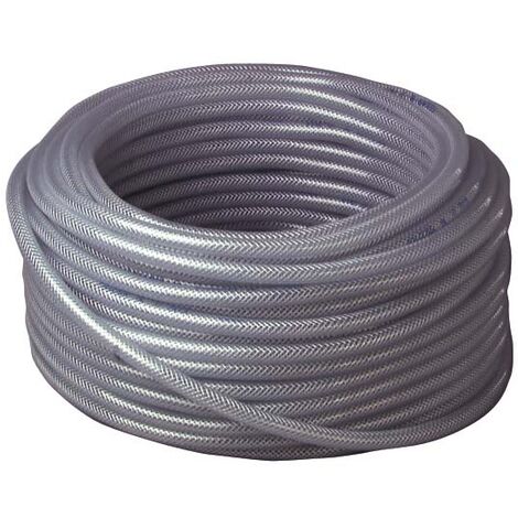 Fitt – Tuyau à air comprimé 50m – Diamètre intérieur 8mm – Pression de service 15 bars – Renforcement textile – Qualité alimentaire – 6469