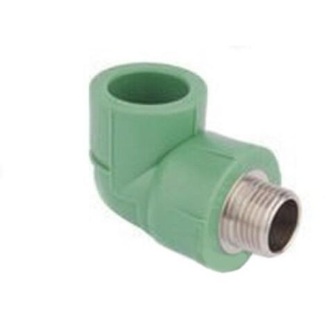 FITTINGSESTANDARD codo rosca macho 251/2 ppr pprcrm2512 , Codo Rosca Macho 25x1/2 PPR PPRCRM2512 de la marca Fittings Estándar.