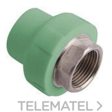 FITTINGSESTANDARD racor fijo hembra 90-3 ppr pprrfh903 , Racor Fijo Hembra 90-3 PPR PPRRFH903 de la marca Fittings Estándar.