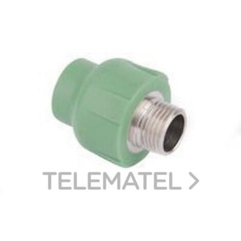FITTINGSESTANDARD racor fijo macho 25-3/4 ppr pprrfm2534 , Racor Fijo Macho 25-3/4 PPR PPRRFM2534 de la marca Fittings Estándar.