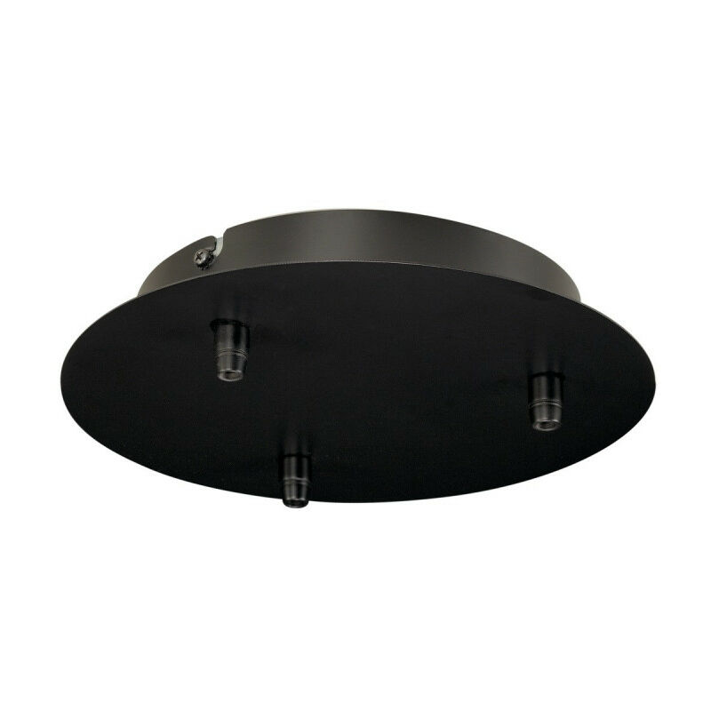 SLV - fitu patère 3 passe-fils rond noir (132610)