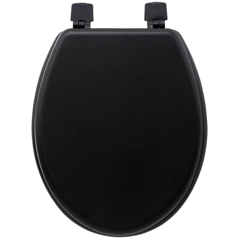 Abattant wc colorama noir en bois laqué - 5 Five