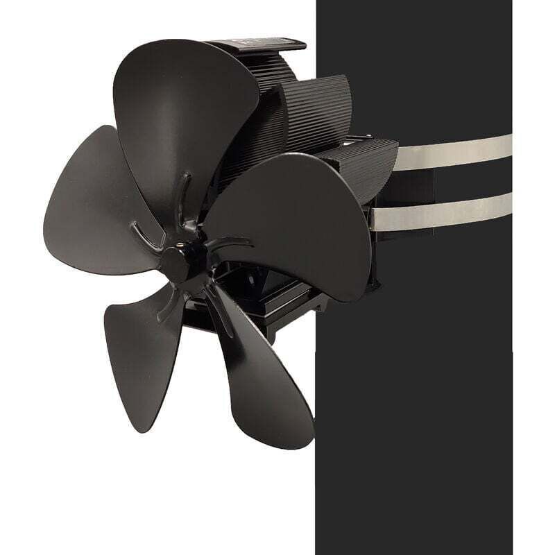 Image of Five-blade stove fan - heat-driven -&hellip;