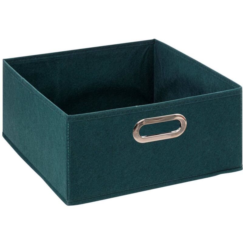 5five Simply Smart - Panier velours 31x15cm mix n modul bleu pétrole - 5five