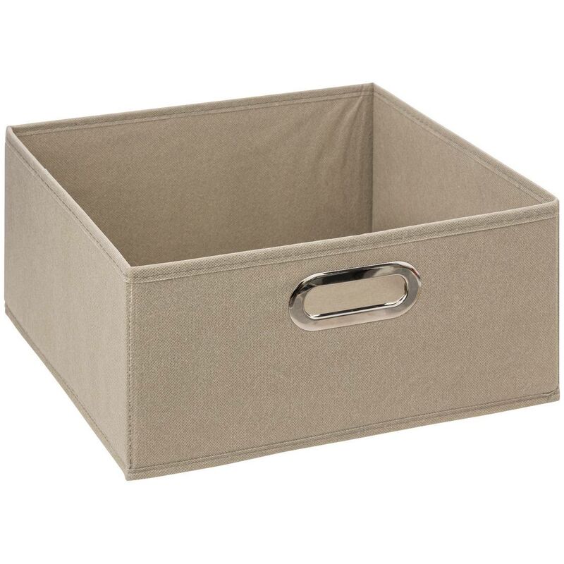 5five Simply Smart - Boîte de rangement Beige Lin 31 x 31 x 15 cm - Five