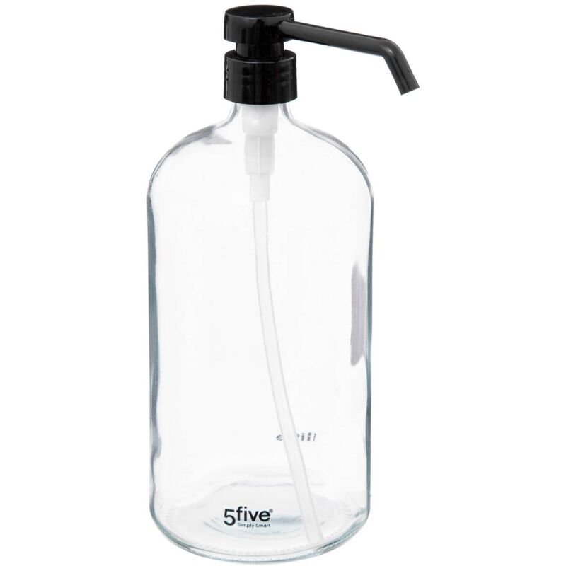FIVE Simply Smart - Distributeur de Savon "Pompe" 1L Transparent