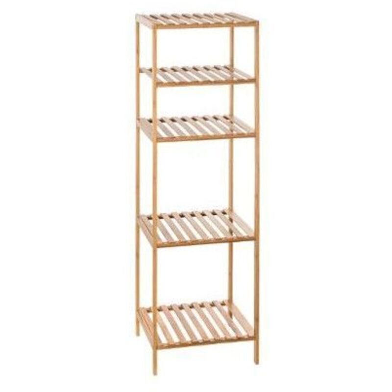 Five - Etagère modulable 4 niveaux - l 35 x l 32 x h 111.5 cm - Bambou - Marron - Livraison gratuite Five - Etagère modulable 4 niveaux - l 35 x l 32 x h 111.5 cm - Bambou - Marron - Livraison gratuite
