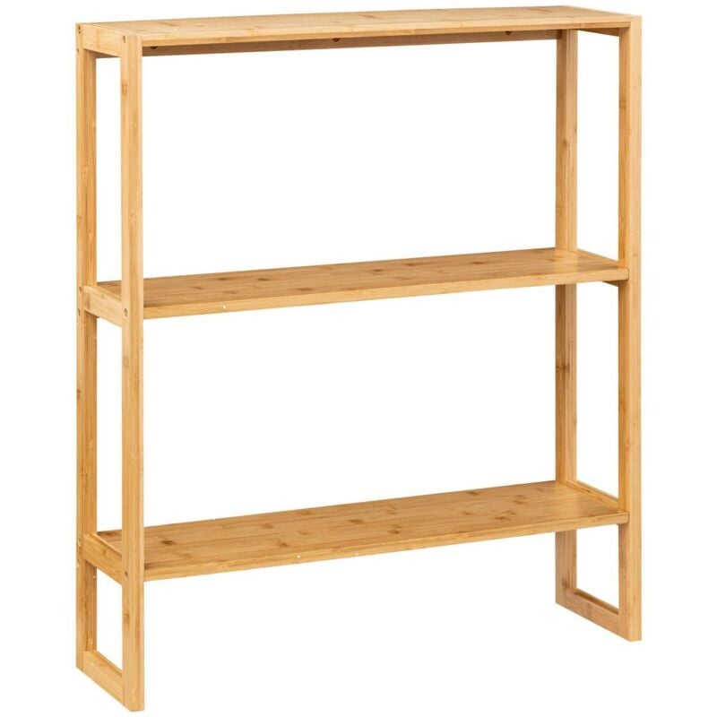 5five Simply Smart - tagère 2 niveaux 20cm lab n modul bambou - 5five