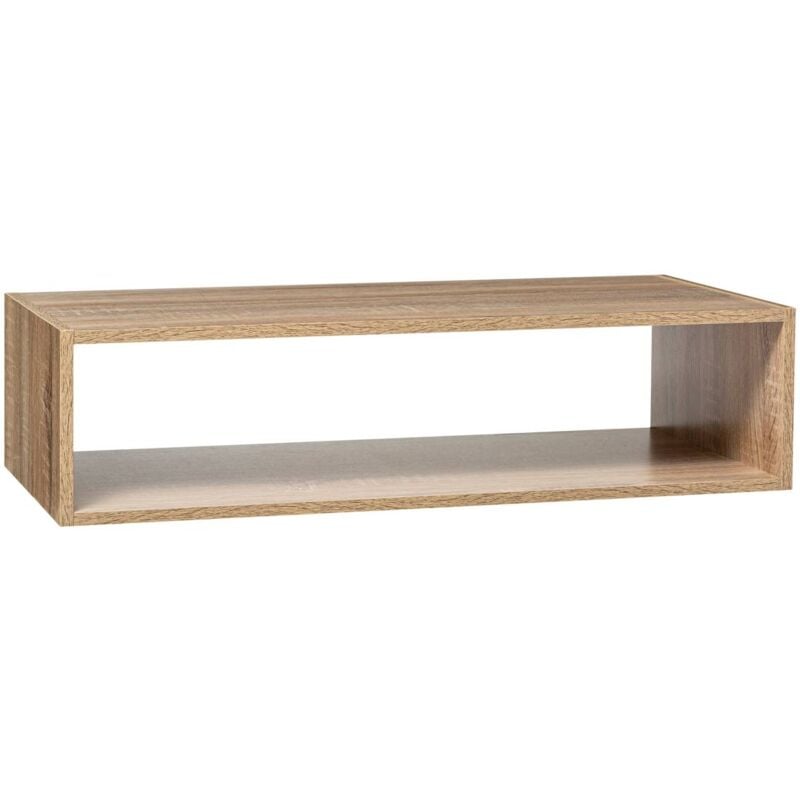 5five Simply Smart - tagère rectangulaire angulaire bas mix n modul effet chêne naturel - 5five