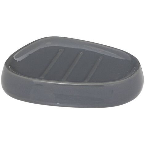 FIVE Jabonera gris Seda