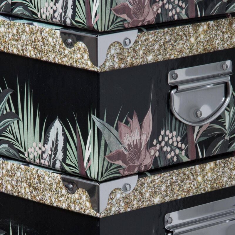 5five Simply Smart - 6 boites coins en métal lady jungle - 5five