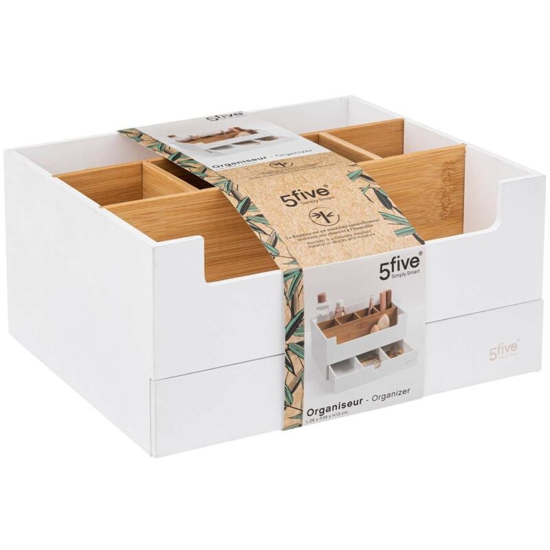 Organiseur 1 tiroir naturéo blanc - 5five
