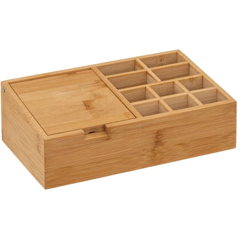 5five Simply Smart - Organiseur miroir 10 compartiment bambou - 5five