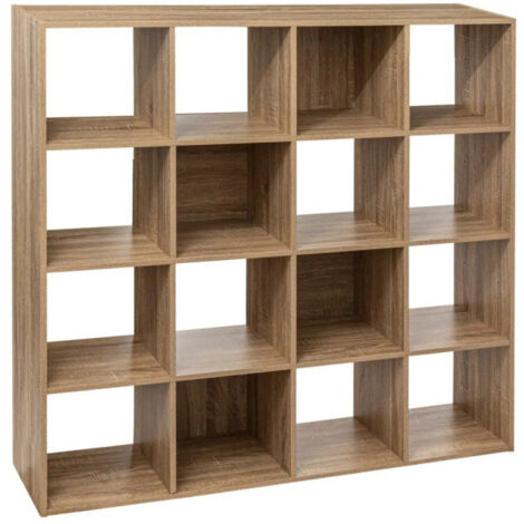 Five Simply Smart – Étagère 16 cases Mix N'Modul 135cm – Panneaux de particules – Design rectangulaire – Pour espaces de vie modernes