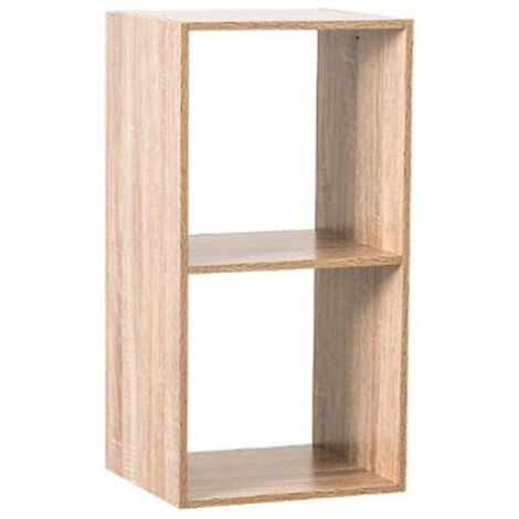 Five Simply Smart – Étagère 2 cases 34cm en panneaux de particules – Dimensions L. 34,4 x P. 32 x H. 67,6 cm – Personnalisable pour votre intérieur