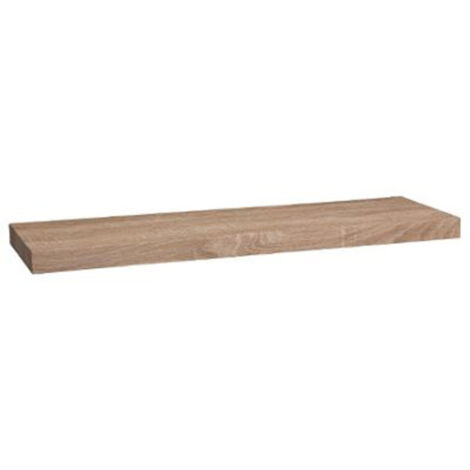Five Simply Smart – Étagère murale 80cm en MDF chêne naturel – Fixation murale – Dimensions L. 80 x l. 23,5 x H. 3,8 cm – 2,225 kg