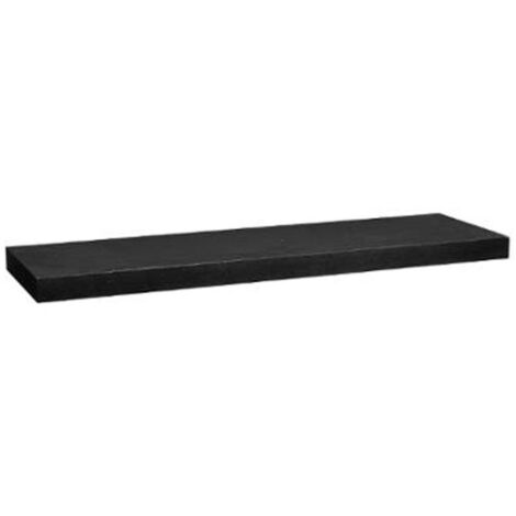 Five Simply Smart – Étagère murale 80cm en MDF noir – Fixation murale – Charge maximale 2,225kg – Dimensions L. 80 x l. 23,5 x H. 3,8 cm