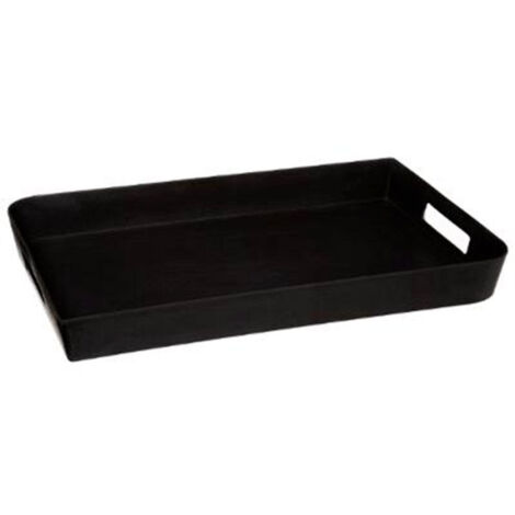 Five Simply Smart – Plateau de service rectangulaire 30x45cm en mélamine – Couleur charbon – Accessoire élégant pour repas et réceptions