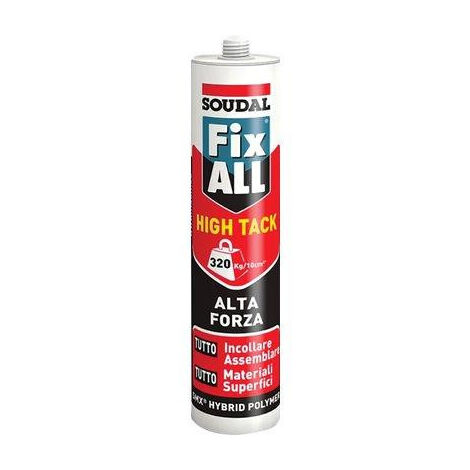 FIX ALL HIGH TACK SOUDAL • BIANCO ML 290