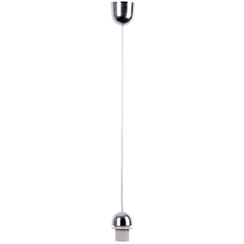 Pendente plastica cromo lampada Correzione /